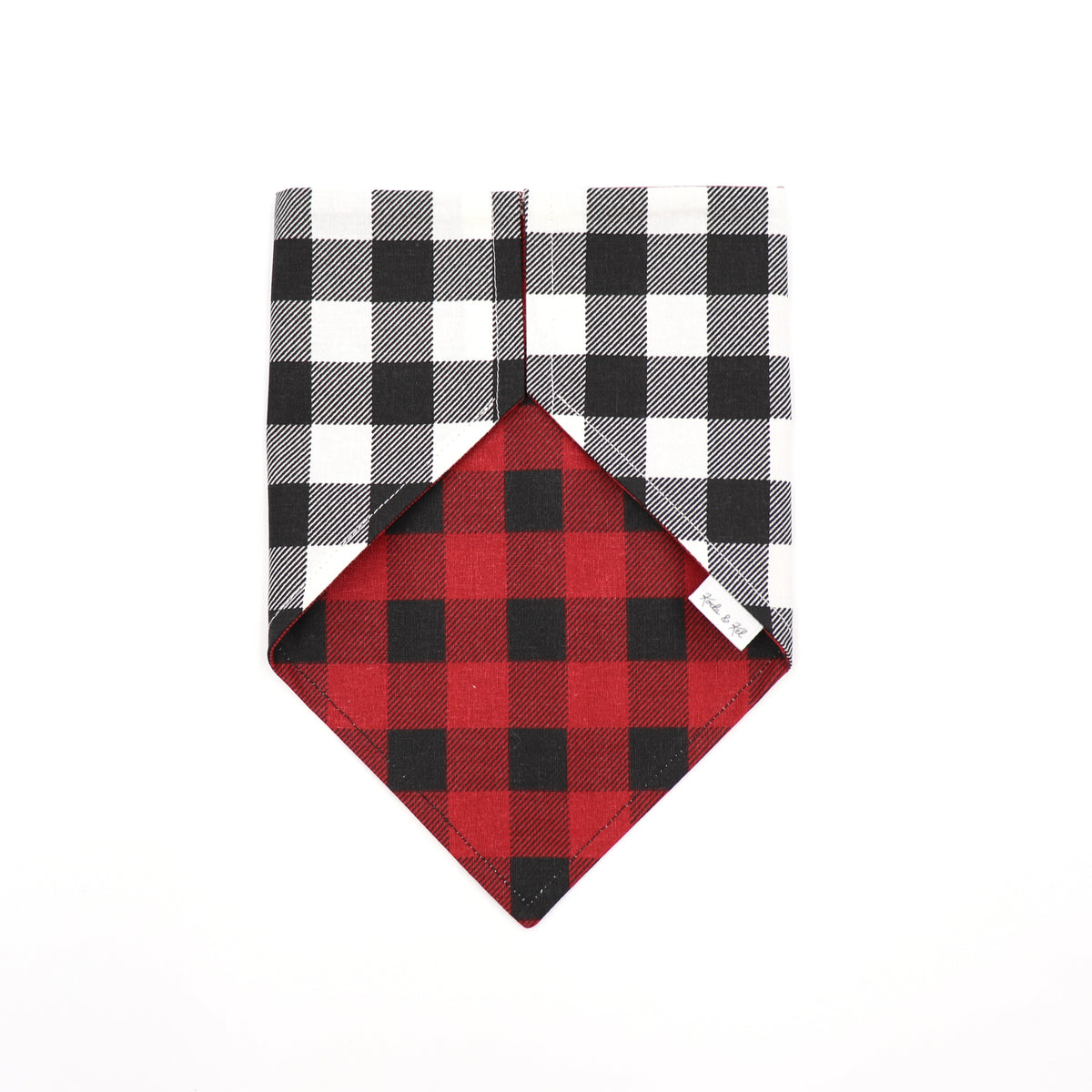 buffalo plaid bandana