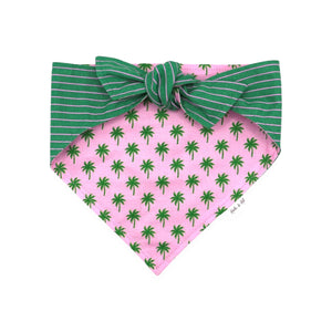 Palm Trees Tie On Bandana