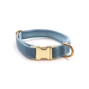 Sky Velvet Pet Collar