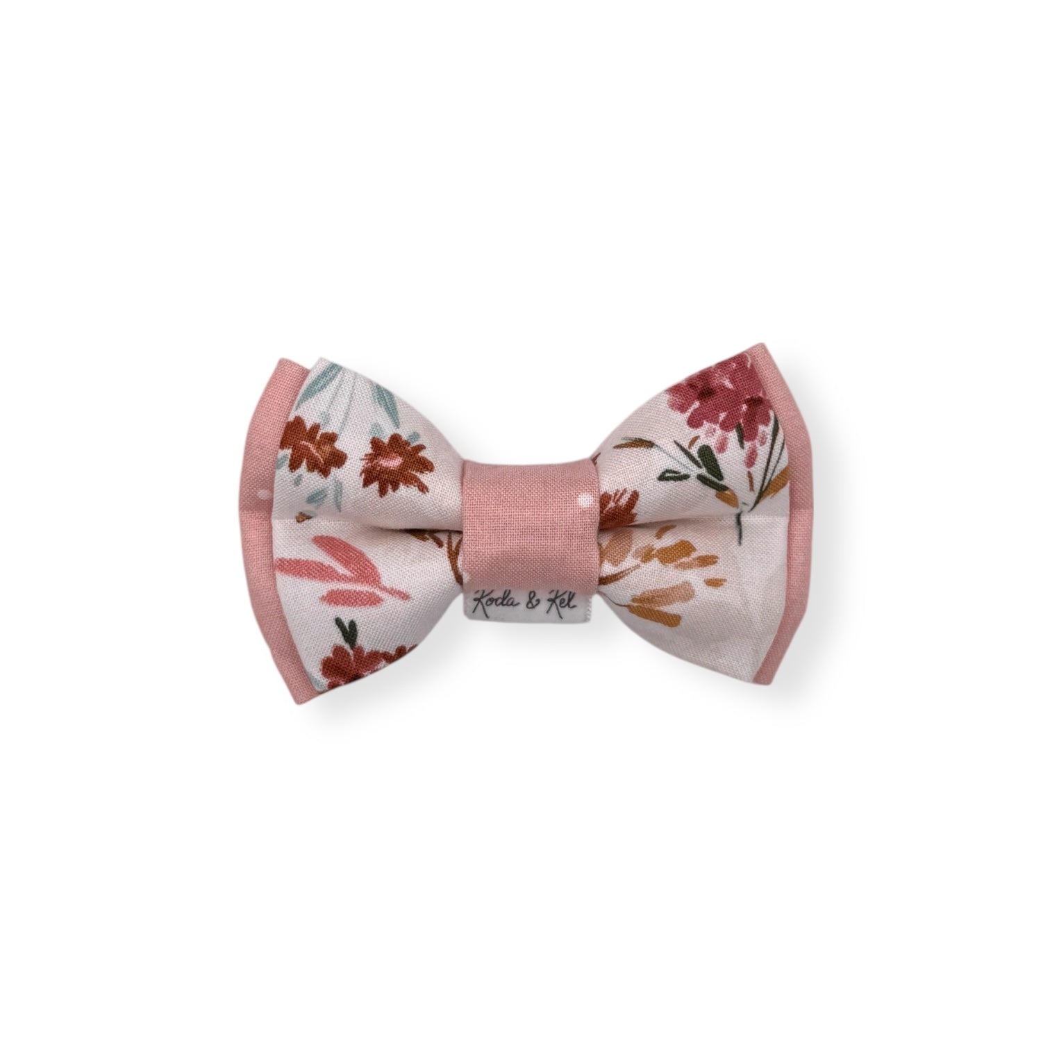 Pink Petal Bow Tie