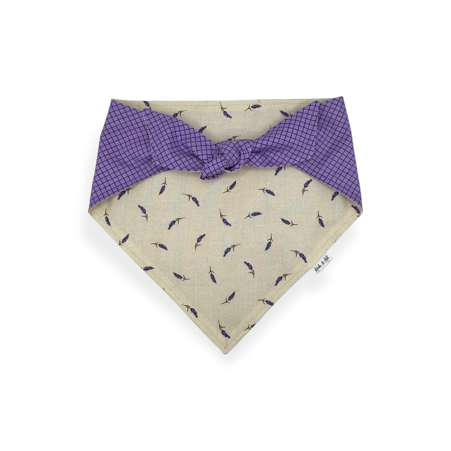 Lavender Dream Tie On Bandana