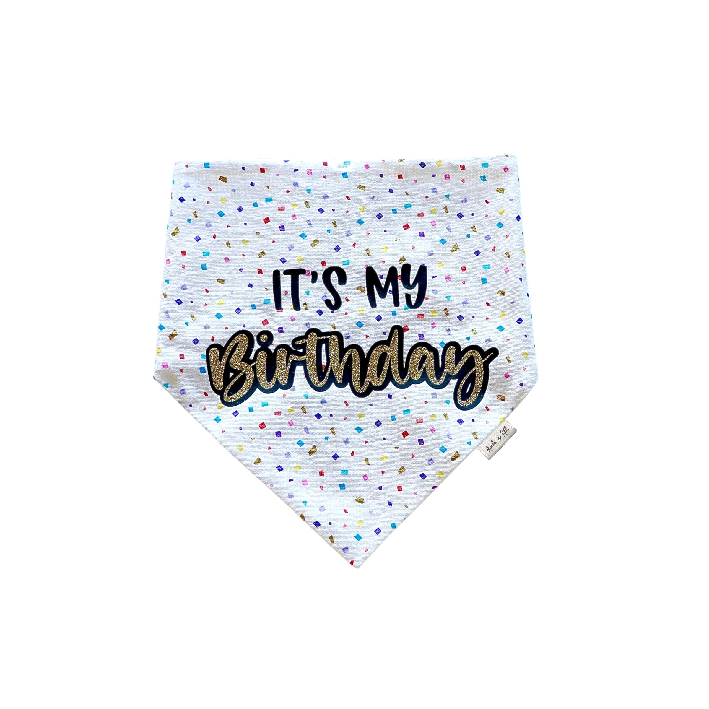 Birthday Bandana