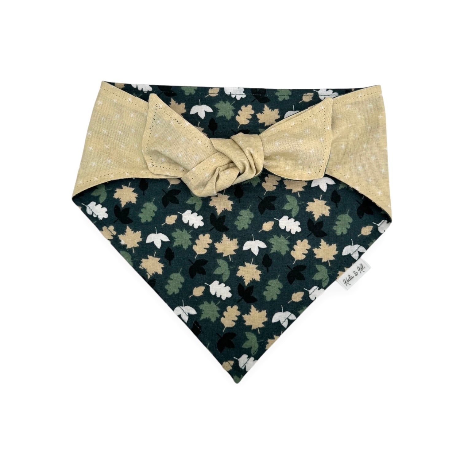 Falling Leaves Tie On Bandana