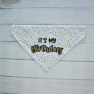 Birthday Bandana