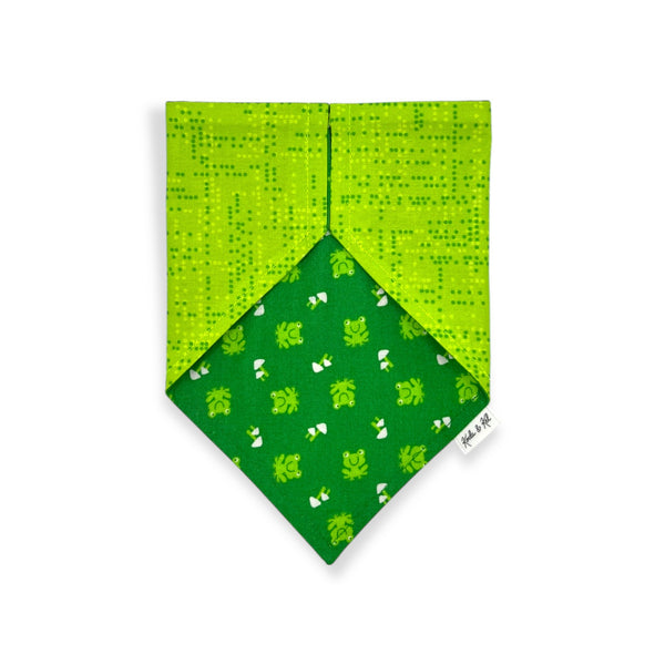 Froggy Slip On Bandana – Koda & Kel