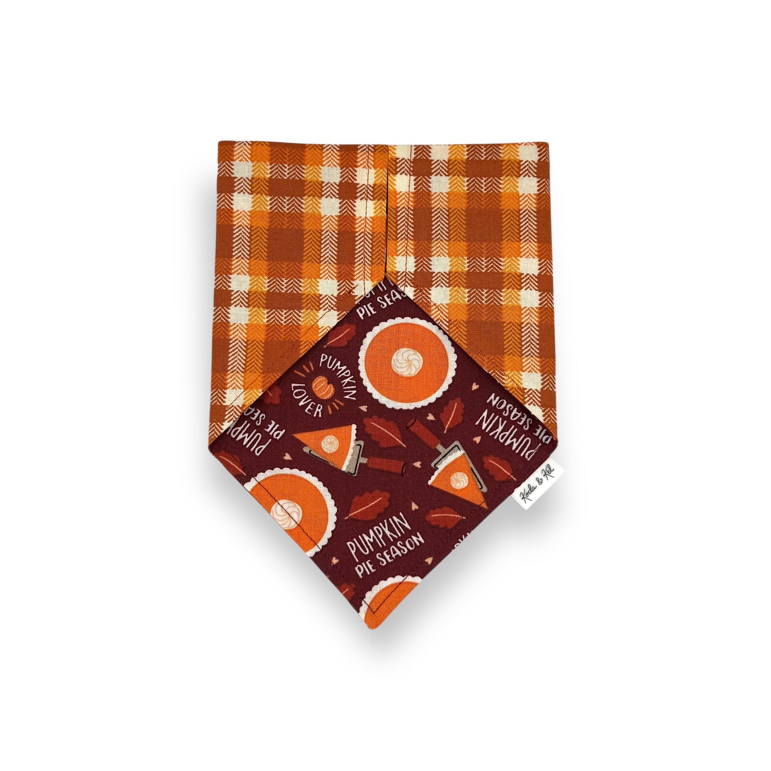 Pumpkin Pie Season Slip On Bandana
