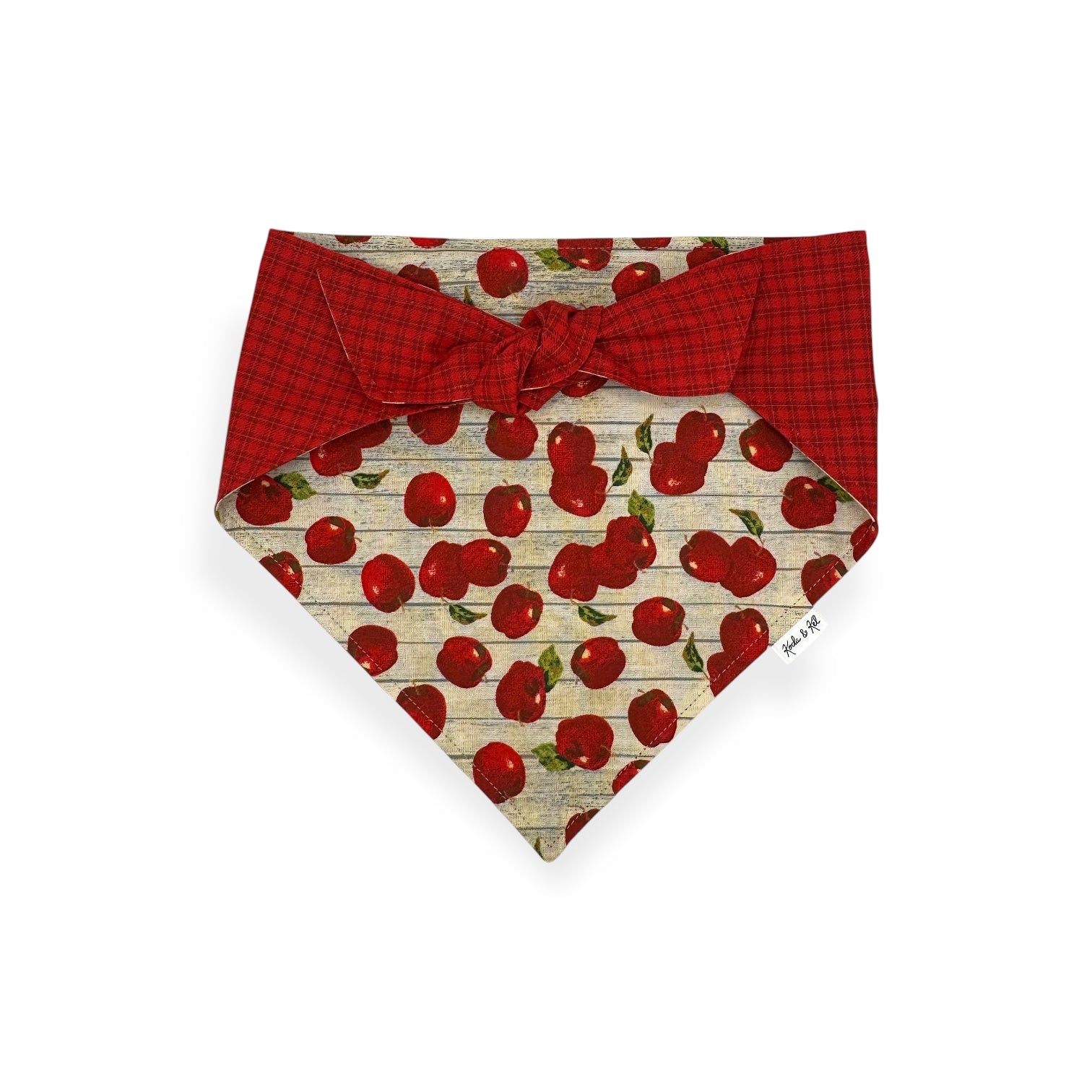 Apple Picking Tie On Bandana