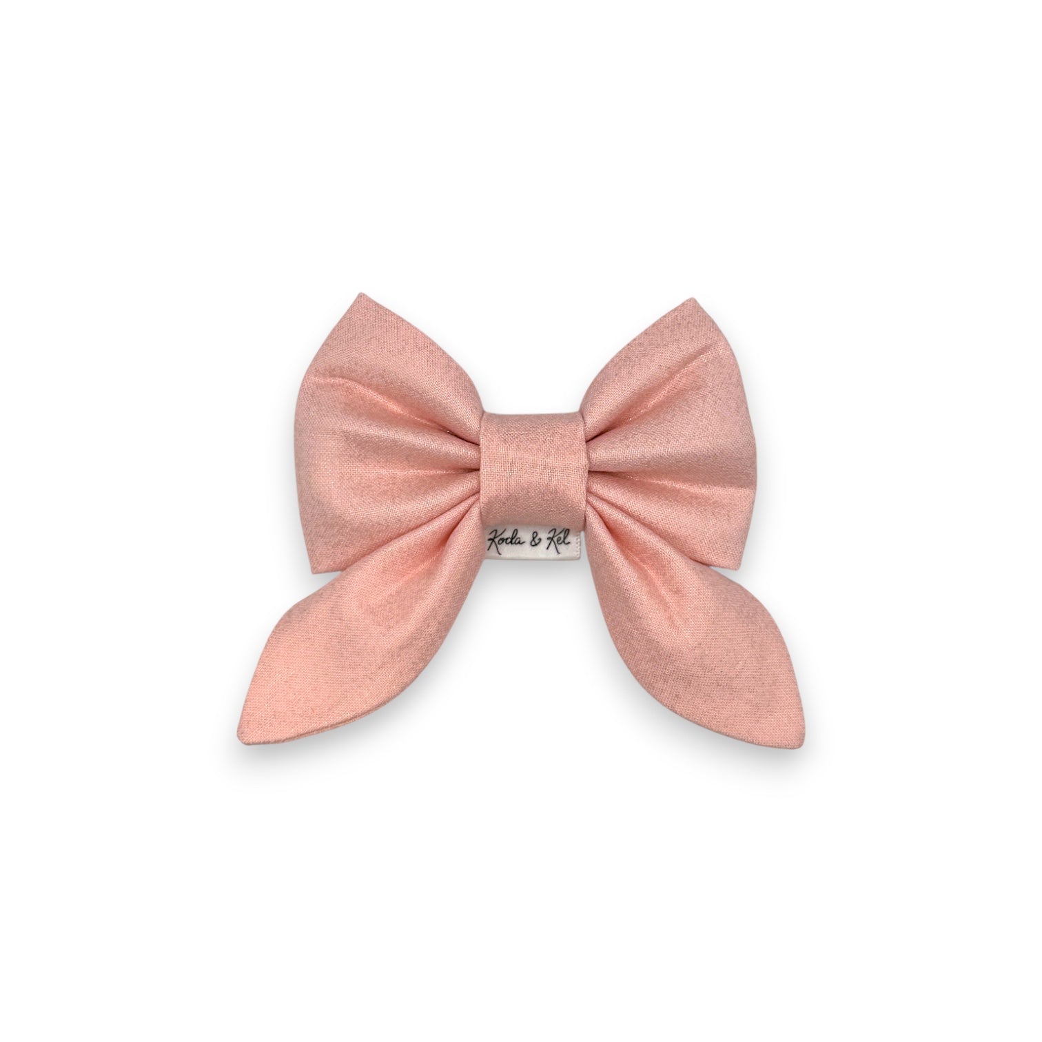 Pink Poinsettia Shimmer Sailor Bow