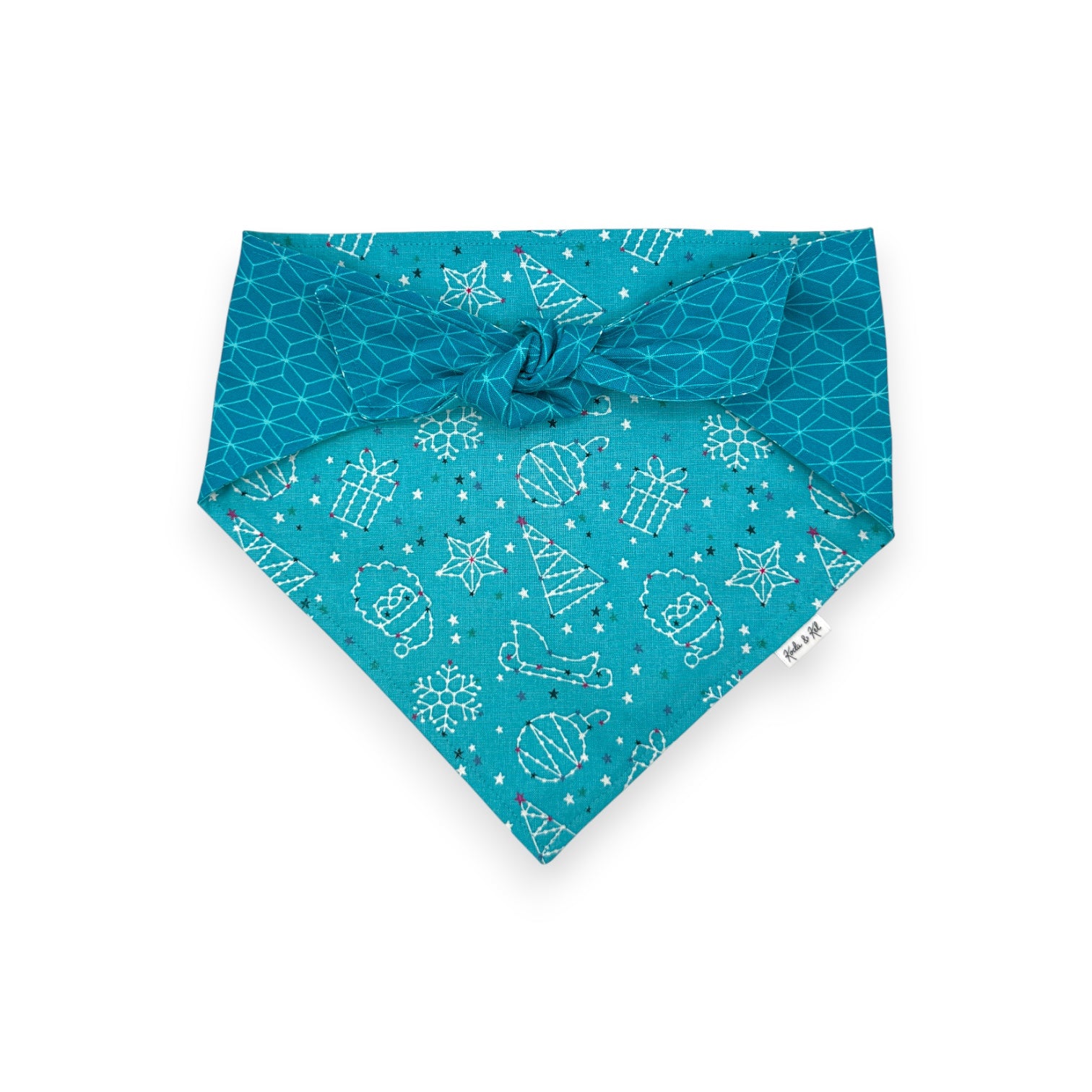 Christmas Constellations Tie On Bandana