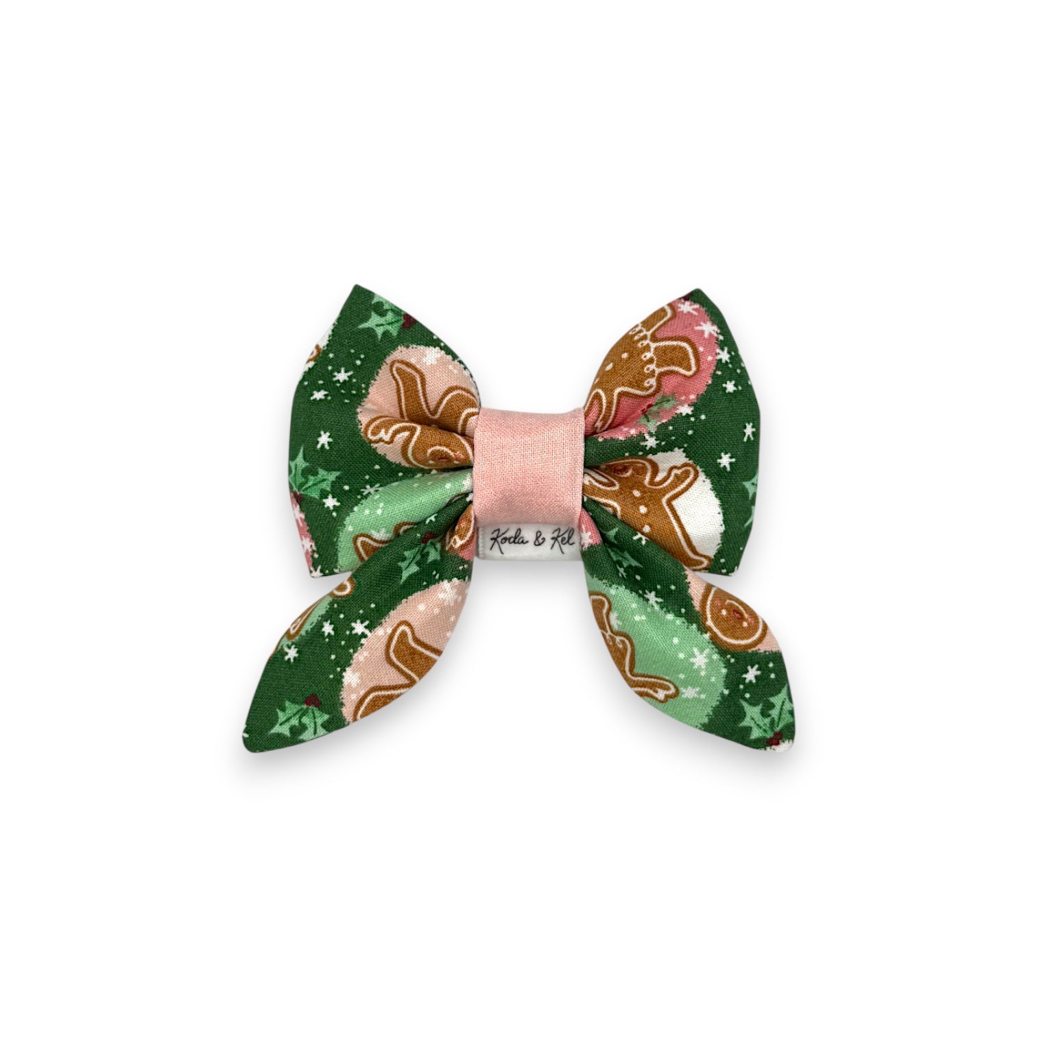 Gingerbread Girl Sailor Bow