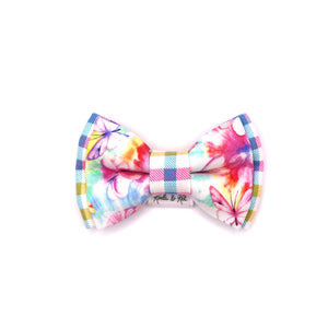 Rainbow Butterfly Bow Tie