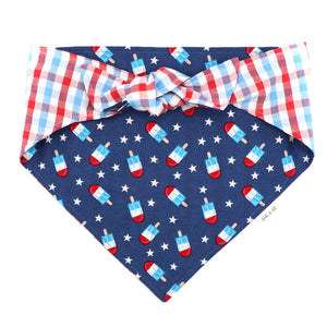 Bomb Pops Tie & Snap Bandana