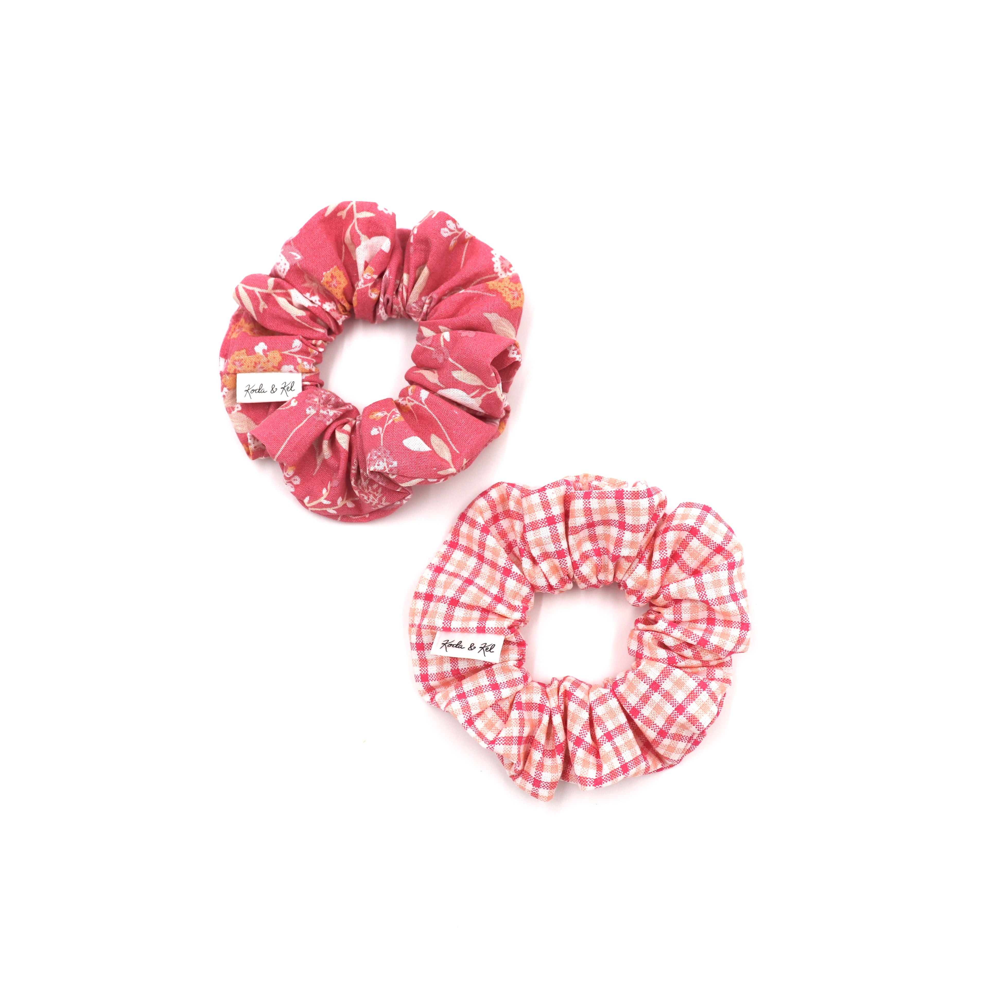 Wildflower Pink Scrunchies