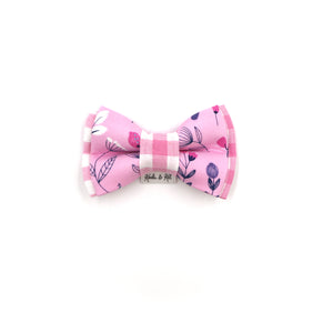 Pretty In Pink Bow Tie