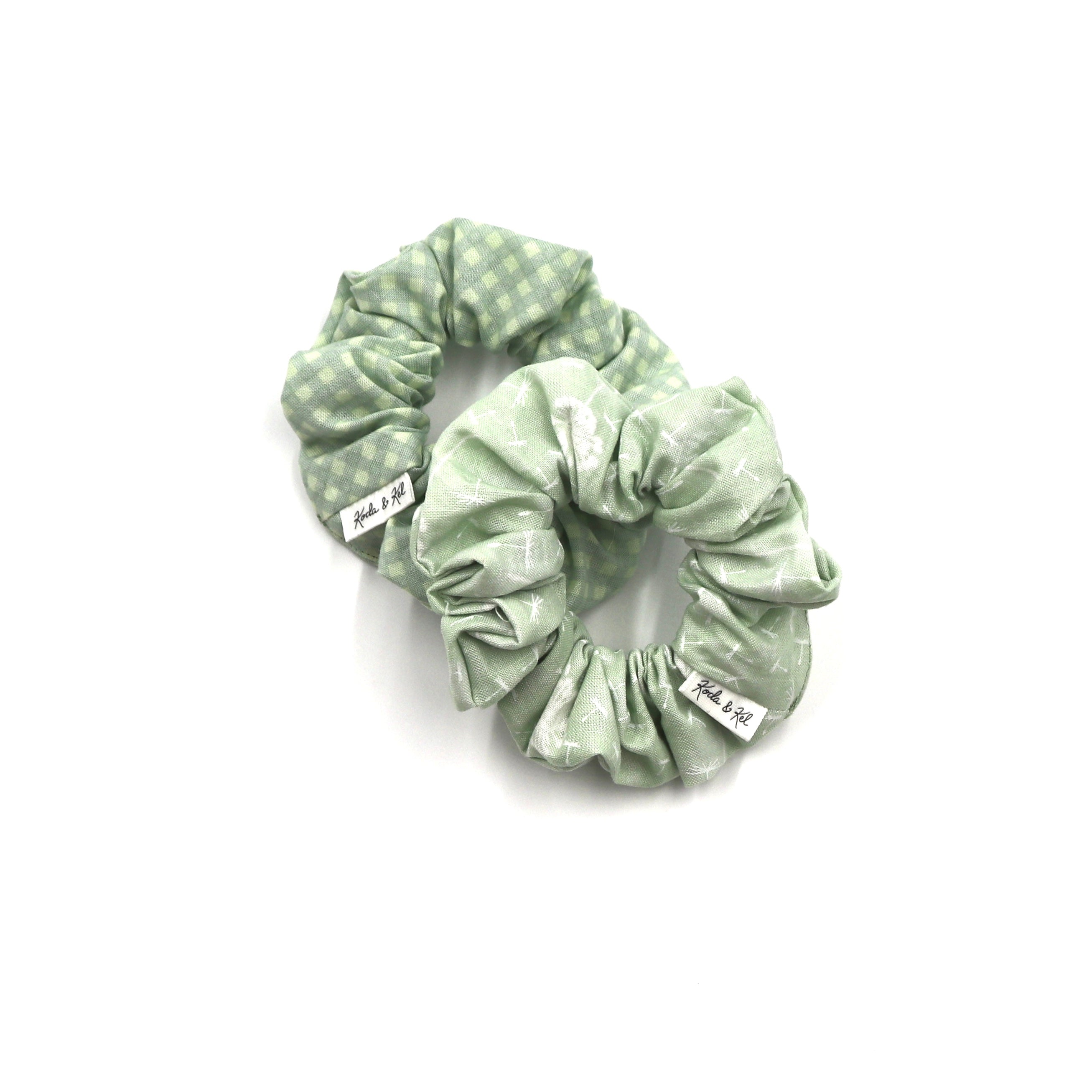 Dandelion Green Scrunchies